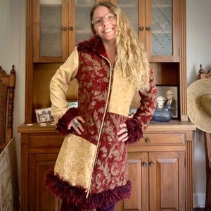 Funky Vintage Brocade Coat